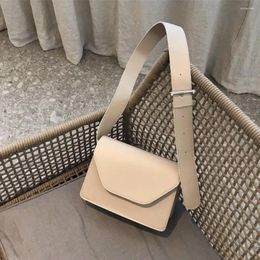 Shoulder Bags 2024 Fashion Flap Crossbody For Women PU Leather Small Square Bag Clutches Casual Messenger Handbags