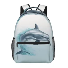 Backpack Dolphin Natural Stunning Outdoor Backpacks Women Pretty School Bags Designer Print Rucksack