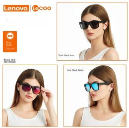 Adapter Lenovo Laiku C8 Ultra Cool Wireless Audio Bluetooth Polarized Smart Glasses Earphone Multifunction Music Voice Call Headset