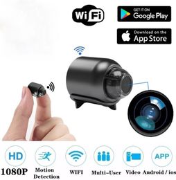 Wireless Mini Camera 1080P HD Home Wifi Surveillance Webcam Night Vision Remote Monitoring 160 Wide Angle Monitor Video Camera2280440