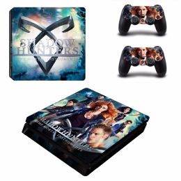 Stickers Shadow Hunter The Mortal Instruments PS4 Slim Skin Sticker For PlayStation 4 Console and Controller PS4 Slim Skins Sticker Decal