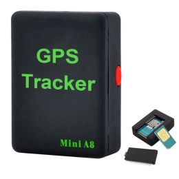 Accessories A8 GPS Tracker Locator Google Map Real Time Old Men Child Pet Car GSM GPRS LBS Tracking SIM Card Baby SOS Button Alarm For Kids
