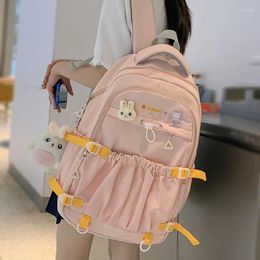 School Bags Trendy Women Waterproof Laptop High Capacity Female Fashion College Backpack Cool Lady Cute Girl Travel Book Bag