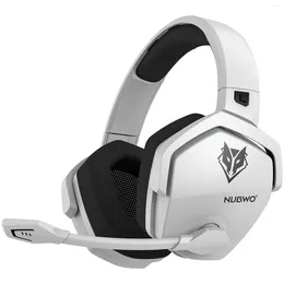 Wireless Gaming Headset For PS5 PS4 PC Laptop Over Ear Headphones With Mic 2.4G BT Wireless/Wired Games