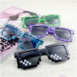 Other Event Party Supplies Eyeglass Mosaic Designs Glasses Cheer Festival Birthday Bar Decorative Eyewear Favours 3 Colours Drop Del Dhw5H