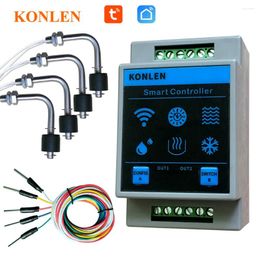 Smart Home Control 220V 12V WIFI Fuel Water Leak Level Sensor Controller Tuya Liquid Petrol Diesel Boiler Tank Flow Monitor Overflow Leakage