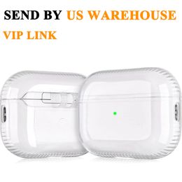 VIP link best quality For AirPods Pro 2 2nd 3 generation Earphones Earphones shockproof case airpod Bluetooth headset Silicone Cute Protective Cover Accessories
