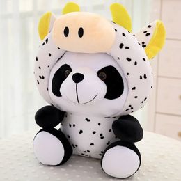 Kids Cute Panda Plush Toys New Brand Panda Stuffed Animals Doll 20CM 12Models Children Birthday Creative Gifts kids toys