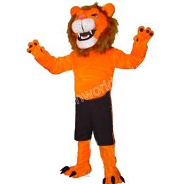 2024 Hot Sales Glorious Lion Mascot Costume Fancy dress carnival Cartoon theme fancy dressFancy Dress For Men Women