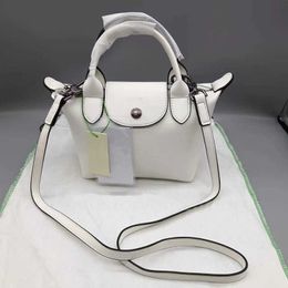 Material Lambskin Leather Bag fashion Main Tote Dumpling Mini white Crossbody Handbag Store Shoulder Borsa Classic Wholesale10a Genuine Fashion Luxury Bags