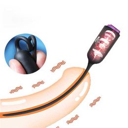 Sex Toy Massager Urethral Vibrator Catheter Penis Plug Dilator Horse Eye Sticks Stimulator Male Masturbator Urethra Intimate Plugs