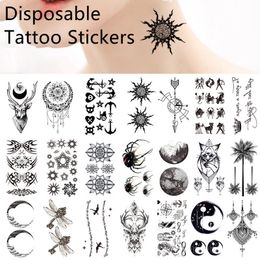 Other Tattoo Supplies 1PC Small Fresh Japanese and Korean Style Sexy Pattern Perfect for Men Women Disposable Waterproof Stickers 230921