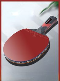 Table Tennis Raquets tennis racket professional single 7 star 9 star carbon competition high bounce table ping pong paddle 230925