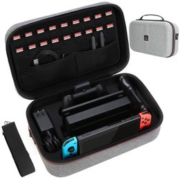 Other Accessories Carrying Storage Case Compatible with Nintendo Switch/Switch OLED Model Switch Case with Protective Travel Carrying Bag 230925