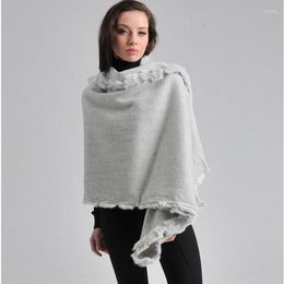 Scarves 180 70cm Cashmere Pashmina Fur Ladies Winter Scarf Blanket Shawl Thick Warm Long Wraps