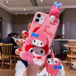 NEW Cartoon Cases For iphone 13 12 11 14 Pro Max 12 Mini X XS Max XR 7 8 6 S 6S Plus SE Protector TPU Phone Cover