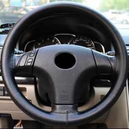 Steering Wheel Covers Car Braid Cover Thread 38cm For All Series 1 2 3 4 5 6 7 X E F-series E46 E90 F09