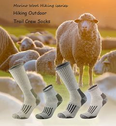 Men s Socks Hiking Merino Wool for Men Women 80 Ski Winter Thick Thermal Crew Walk Warm Anti Odour 230802