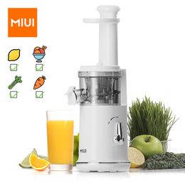 Fruit Vegetable Tools MIUI Petit Slow Juicer Portable Electric Juice Extractor Lemon Maker Blender Easy Clean Can Make Ice Cream MiniPro 230802