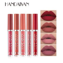Lipstick 6 Pcs Matte Liquid Genuine Beauty Lip Gloss Liner Glaze Set Partable Long Lasting Waterproof Makeup Cosmetic 24 Hours 230816