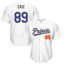 Customised baseball jersey baseball prince Eric embroidery any Personalise your name