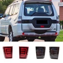 Car LED Rear Bumper Reflector Tail Brake turn signal Lighp For Mitsubishi Pajero Shogun V97 V98 V87 V93 V95 Montero 2007-2020