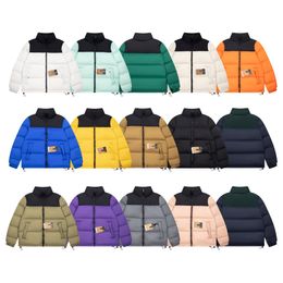 Designer High Street Fashion Northern Winter Outdoor down Jacket Pure cotton letter embroidered men and women Outdoor Jacket Jacket Street wear warm clothes