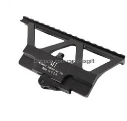 Tactical Scope Mount Midwest Ak Side Rail 20Mm Picatinny Accessories Drop Delivery