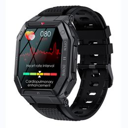 K55 Smart Watch 1.85 inch HD Touch Screen Fashion Sports Wristwatch Bluetooth Call Long Battery Life Heart Rate Monitoring Smartwatch