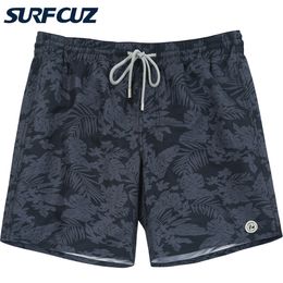 Men's Swimwear SURFCUZ Mens Swim Shorts Quick Dry Beach Board Shorts with Mesh Lining SwimwearBathing Suits Beachwear Swimming Trunks for Men 230322