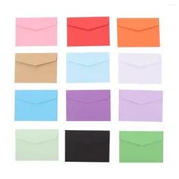 Gift Wrap Envelopes Envelope Mini Invitation Paper Letter Folding Postcard Business Blank Set Coloured