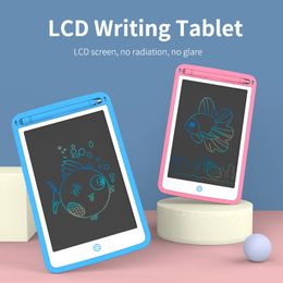 Drawing Painting Supplies 8 5 Inch LCD Board for Kids Graffiti Sketchpad Toys Handwriting Blackboard Magic Writing Tablet Baby Gift 230329