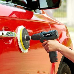 Vehicle Protectants 5pcs/set Car Polishing Machine Pad Round 3/4/5/6 Inch Tool Disc Cleaning Supplies