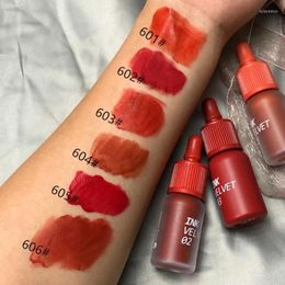 Lip Gloss 6 Colors Ink Velvet Matte Dyeing Waterproof Liquid Non-Stick Cup Lipstick Long Lasting Tint Cosmetics