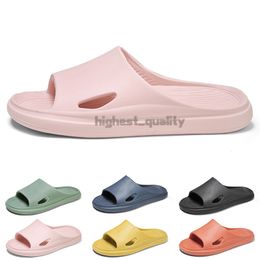 Men Women Summer Light Weight Bathroom Shower Slippers Silent Practical Couple Slide Comfortable Soft Mens Womens Home Indoor Outdoor Beach Sandals Hole Shoes A023