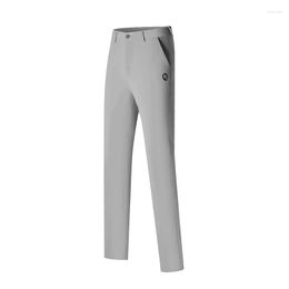 Men's Pants Men's Golf Trousers Spring Autumn Elastic Waist Quick-Drying Sports Casual High Quality Clothing