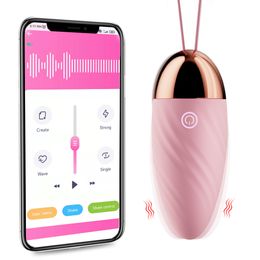 Adult Toys Bluetooth G Spot Dildo Vibrator for Women APP Remote Control Panties Vibrating Egg Clitoris Stimulator Sex Adults 230519