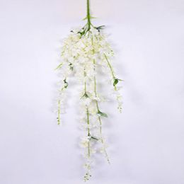 Decorative Flowers Simulated Cherry Blossom Branch Wedding Fake Flower 4-Fork Leafed Landscape Tree Decoration Arch Door Road Guide