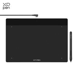 Tablets XPPen Deco Fun L Digital Graphic Tablet 10*6 Inch for Drawing OSU Online Education Support Android Mac Linux Windows Chrome OS