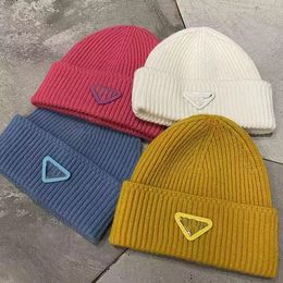 New upgraded letter P hat essential for warm outdoor activities in winter Shop No. 1