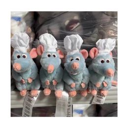 Stuffed & Plush Animals 10Cm Cooking Mouse King Doll Plush Toy Cloth Birthday Gift For Men And Women With Magnets To Sit On Shoders Dr Dhchd