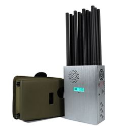 Handheld 12 Antennas Signal Cut 2G 3G 4G 5G Wi-Fi GPS UHF VHF 37Watts