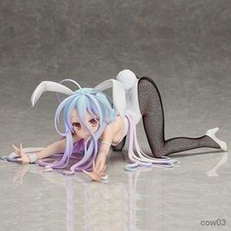 Action Toy Figures Anime Figure Game Life Cat Bunny Sexy Black Silk Pose Adult Car Interior Decoration Desktop Ornaments R230710