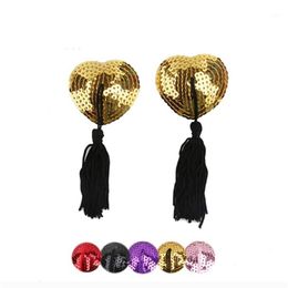 Bras Sex Toys For Couples Women Lingerie Sequin Tassel Breast Bra Nipple Cover Pasties Sexy Erotic Tools Accessories1261n