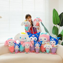 New Cute Ocean Mermaid Kuromi Doll Plush Toy Children's Birthday Gift
