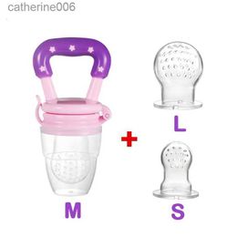 Pacifiers# 3 In 1 Baby Nipple Fresh Food Fruit Milk Feeding Bottles Nibbler Learn Feeding Drinking Water Straw Handle Teething PacifierL231104