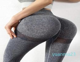 Women Yoga Pants Sport Seamless Gym Leggings High Waist Fitness leggings For Fitness High elasticity Running Pants push up