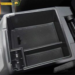 Car Organizer Armrest Storage Box Center Console Organizer Container For Ford Ranger T6 Raptor Wildtrak Car Parts 2012-2015 2016 2017 2018 Q231109