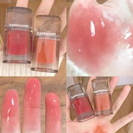 Lip Gloss Ice Mountain Crystal Jelly Glaze Transparent Glass Oil Moisturizing Waterproof Liquid Lipstick Lips Cosmetics