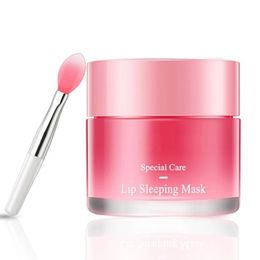 Korea Lip Moisturizer Sleep Mask Night Sleep Hydrated Maintenance Lip Balm Pink Lips Cream Nourish Protect